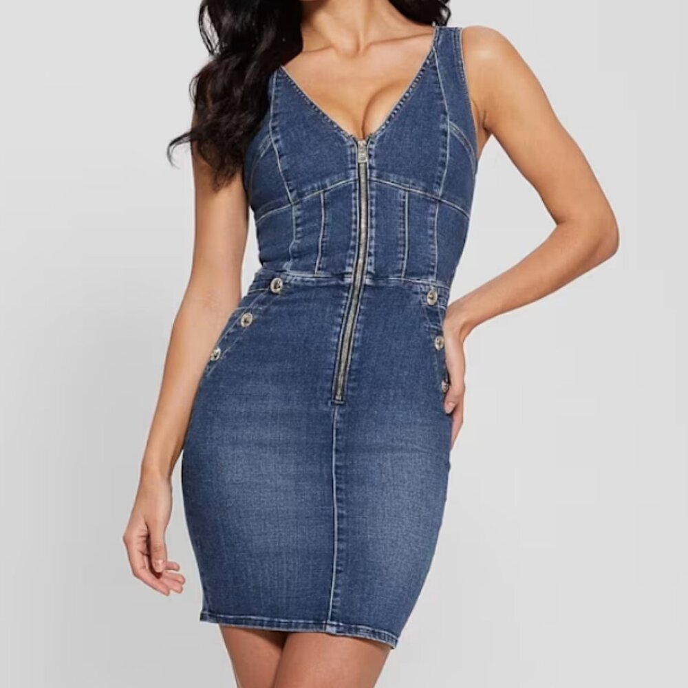 Reina Denim Dress